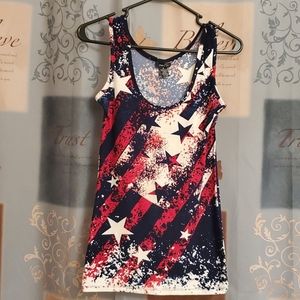 Patriotic tank